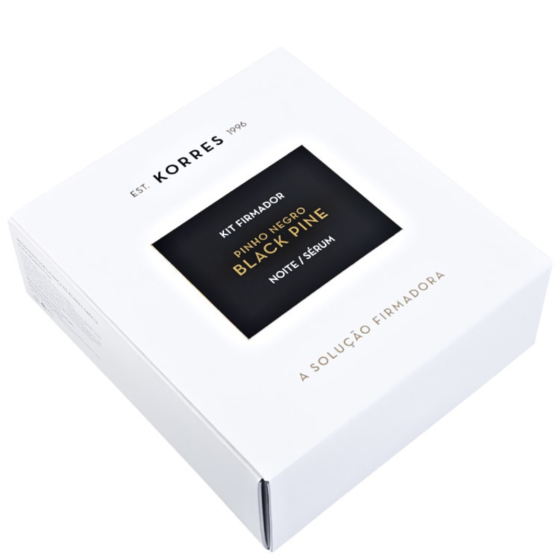 Korres Black Pine Firmador Noite Kit (2 Produtos)