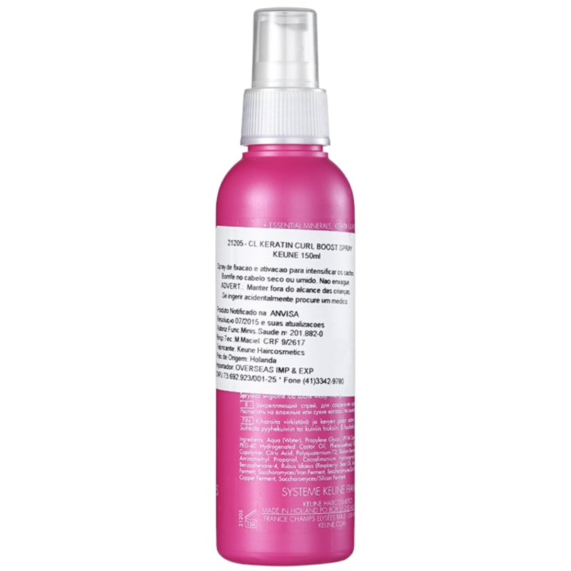 Keune Care Line Keratin Curl Treatment Boost - Spray 150ml
