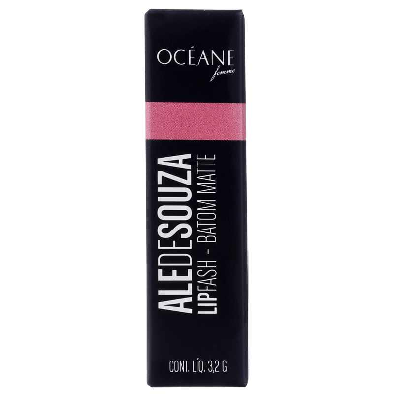 Océane Femme Ale de Souza Lip Fash Claudia - Batom Matte 3,2g