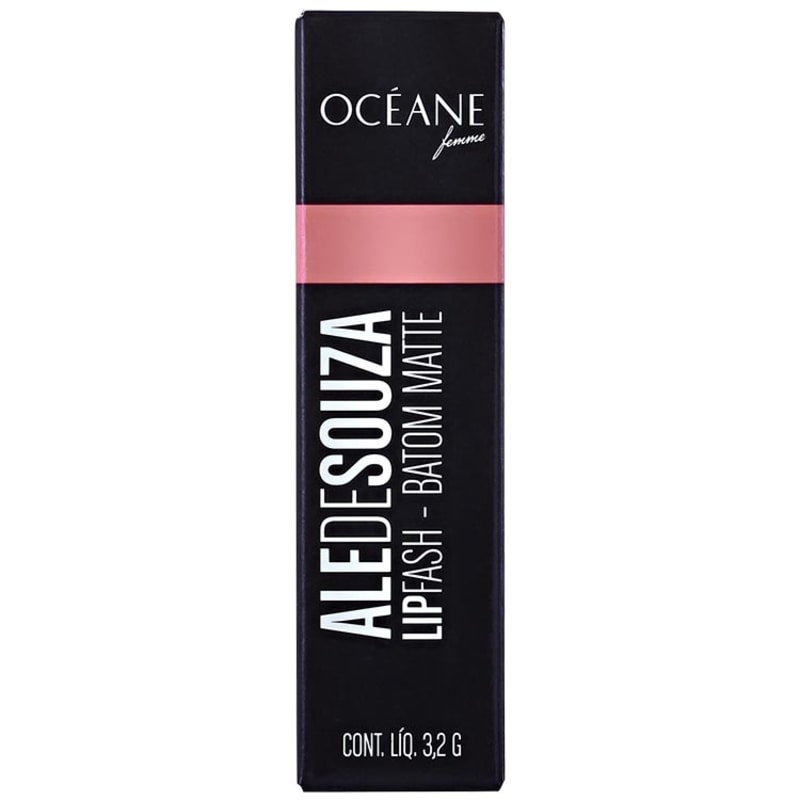 Océane Femme Ale de Souza Lip Fash Claudia - Batom Matte 3,2g