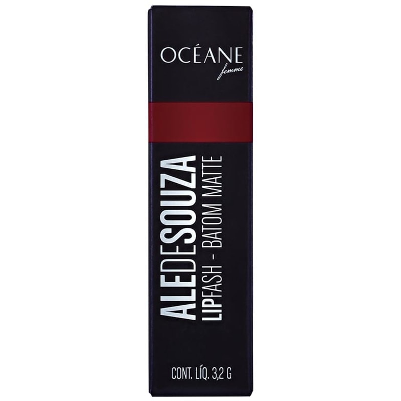 Océane Femme Ale de Souza Lip Fash Juliana - Batom Matte 3,2g