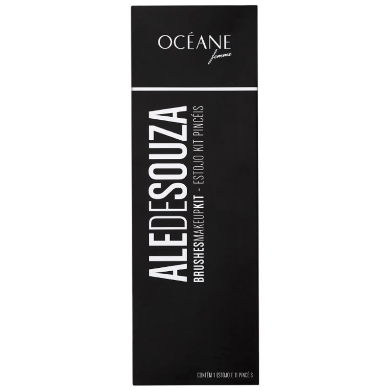 Océane Femme Ale de Souza Brushes Makeup - Estojo de Pincéis