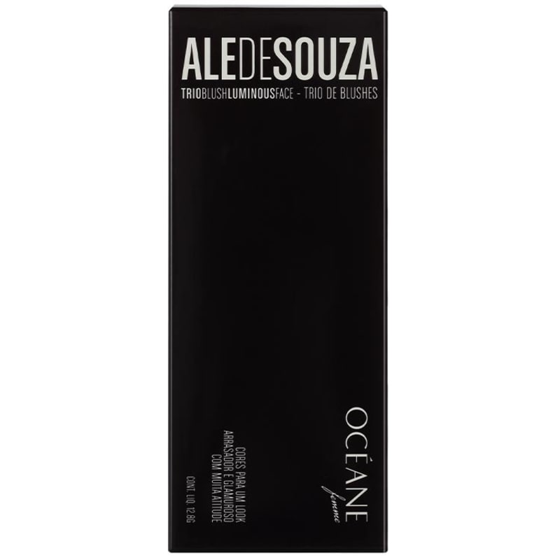 Océane Femme Ale de Souza Trio Luminous Face - Paleta de Blush 12,8g