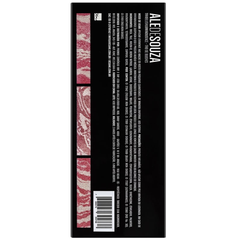 Océane Femme Ale de Souza Trio Luminous Face - Paleta de Blush 12,8g