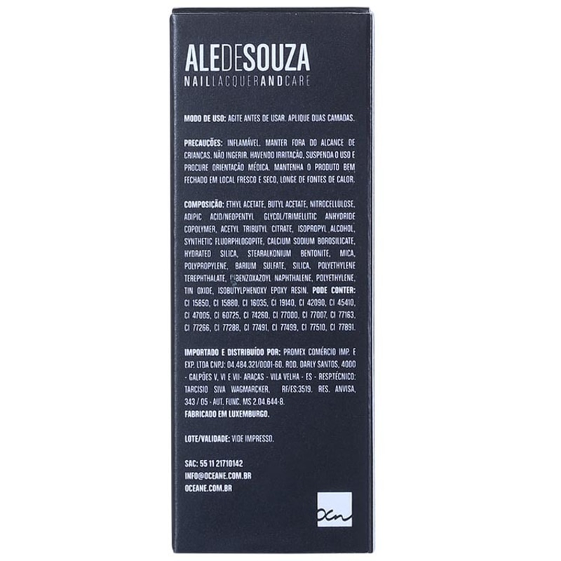 Océane Femme Ale de Souza Nail Lacquer and Care Marie - Esmalte Cintilante 10ml