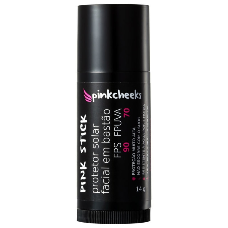 Pink Cheeks Pink Stick 10KM FPS 90 - Protetor Solar com Cor em Bastão 14g