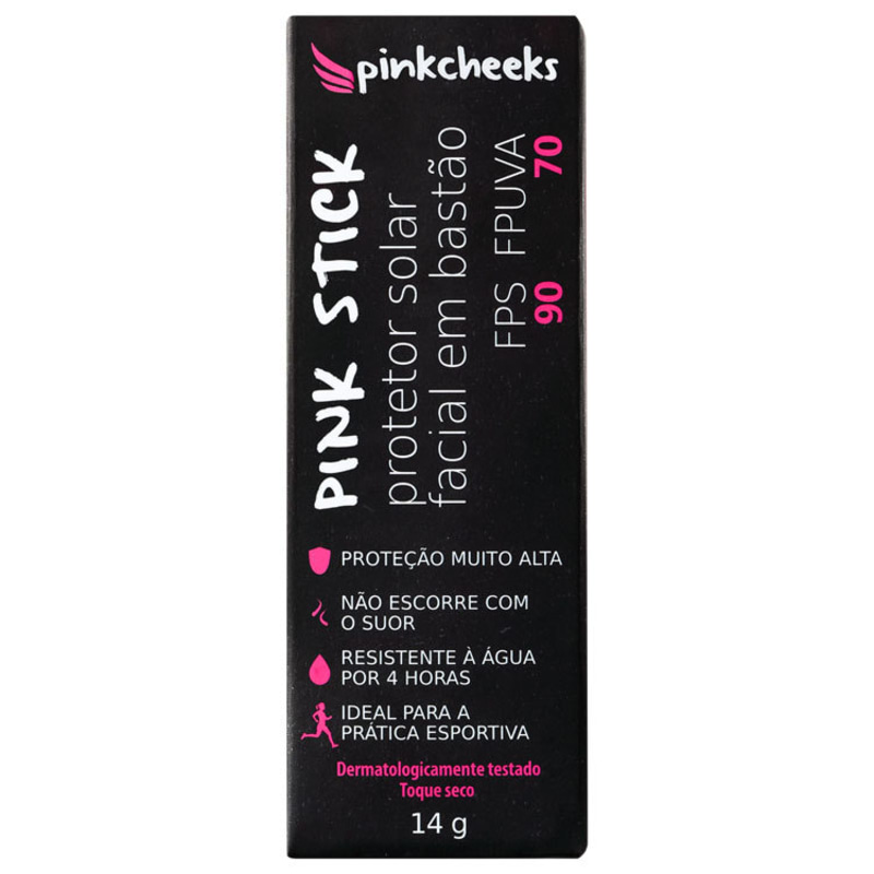 Pink Cheeks Pink Stick 42KM FPS 90 - Protetor Solar com Cor em Bastão 14g