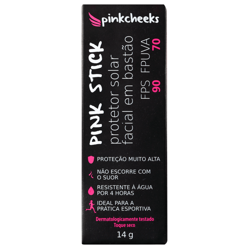 Pink Cheeks Pink Stick RJ 42KM FPS 90 - Protetor Solar com Cor 14g