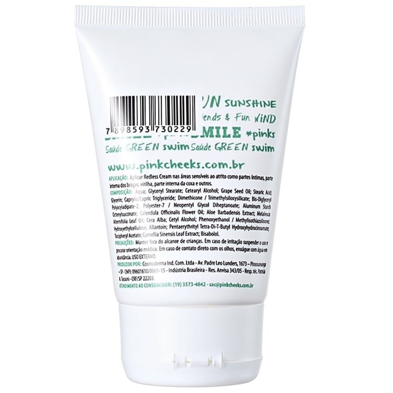 Pink Cheeks Redless Chamois Cream - Creme Antiassaduras 100g