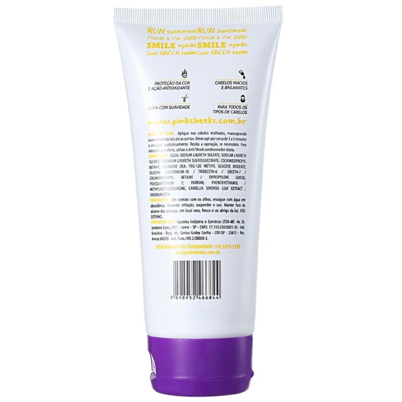 Pink Cheeks Anti Shock - Shampoo 200ml
