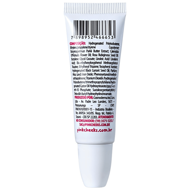 Pink Cheeks Lip Top Gloss - Hidratante Labial 15g