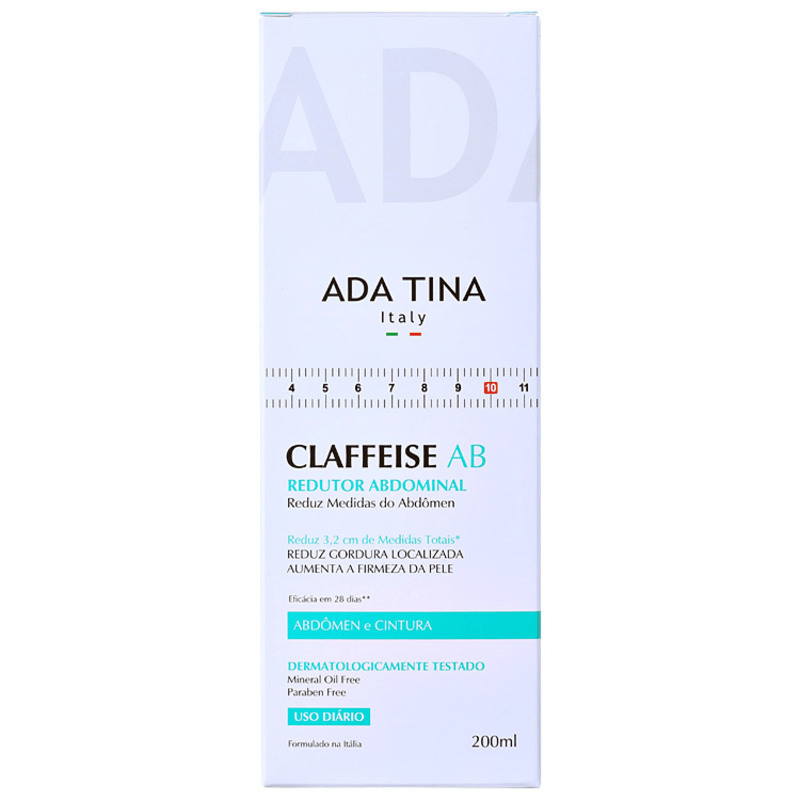 Ada Tina Claffeise AB - Creme Redutor Abdominal 200ml