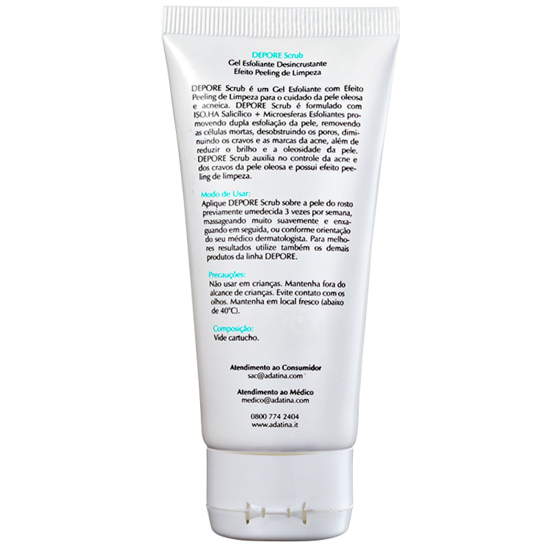 Ada Tina Depore Scrub - Gel Esfoliante 60g