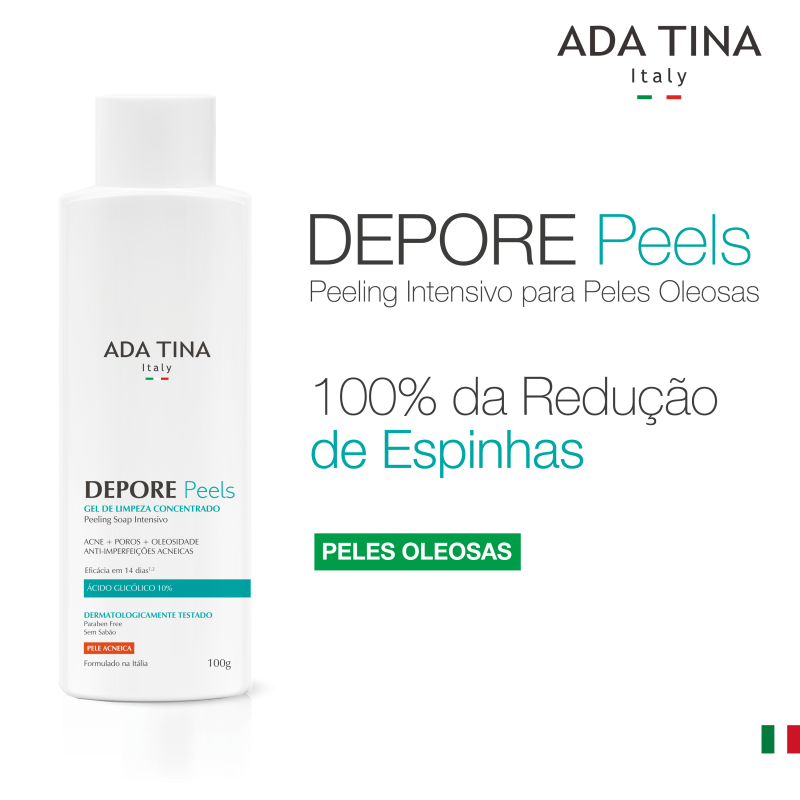 Ada Tina Depore Peels - Gel de Limpeza Concentrado 100g