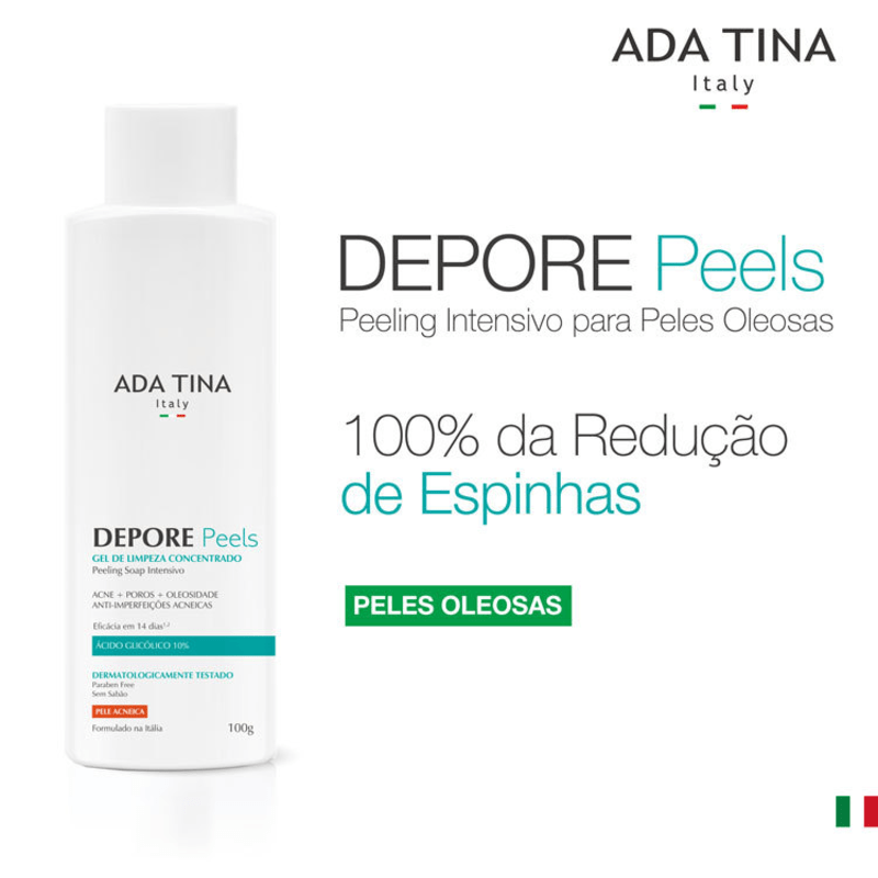Ada Tina Depore Peels - Gel de Limpeza Concentrado 100g