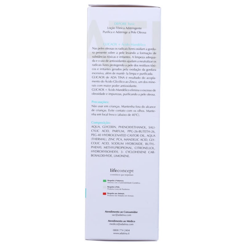 Ada Tina Depore Tonic - Tônico 200ml