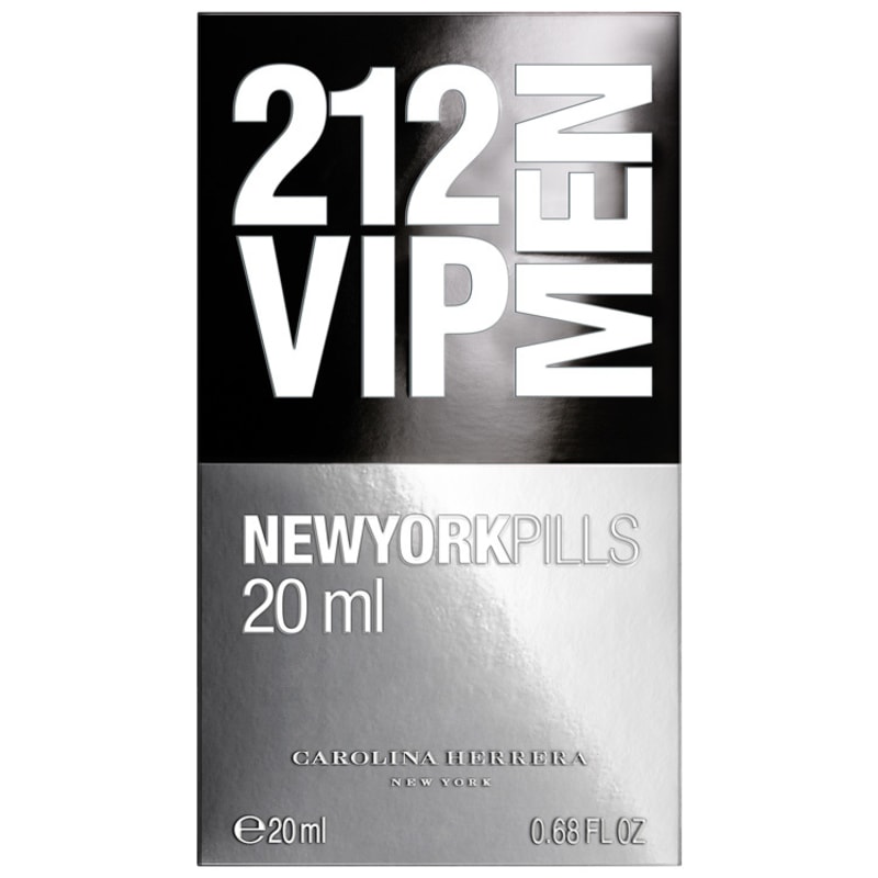 212 VIP Men Pills Carolina Herrera Eau de Toilette - Perfume Masculino 20ml