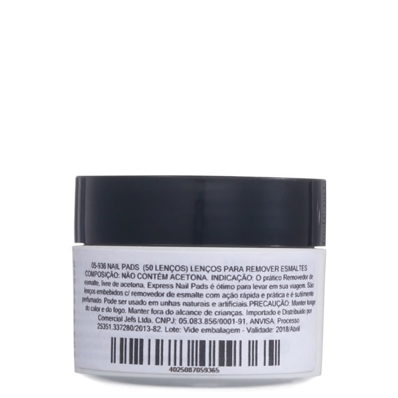 Alessandro International Express Nail Pads - Lenço Removedor de Esmalte (25 unidades)
