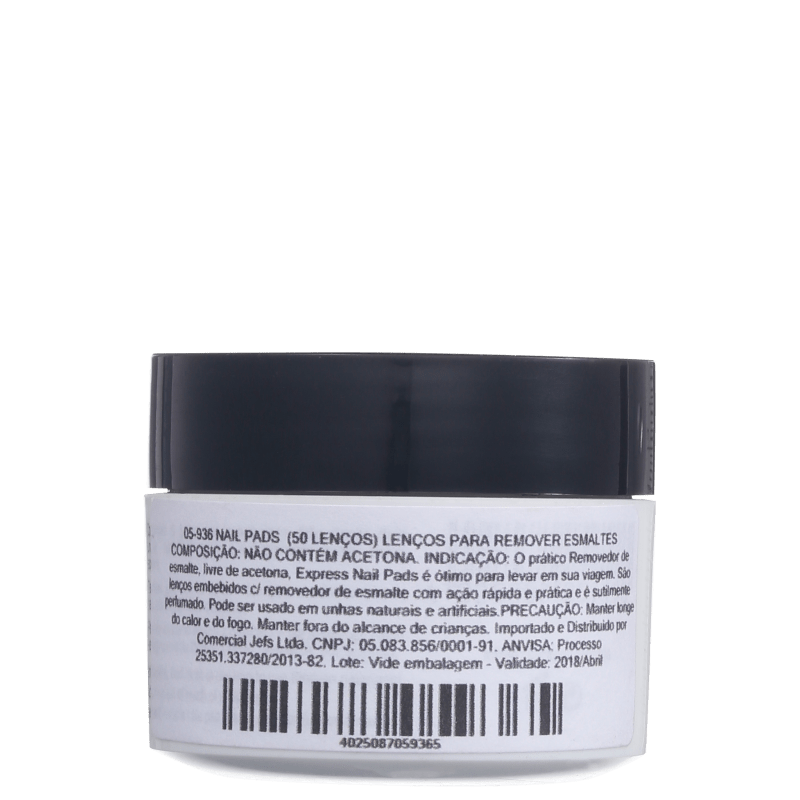 Alessandro International Express Nail Pads - Lenço Removedor de Esmalte (25 unidades)