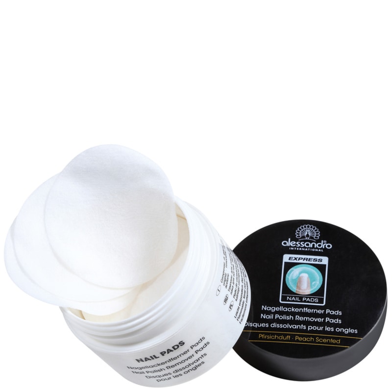 Alessandro International Express Nail Pads - Lenço Removedor de Esmalte (25 unidades)