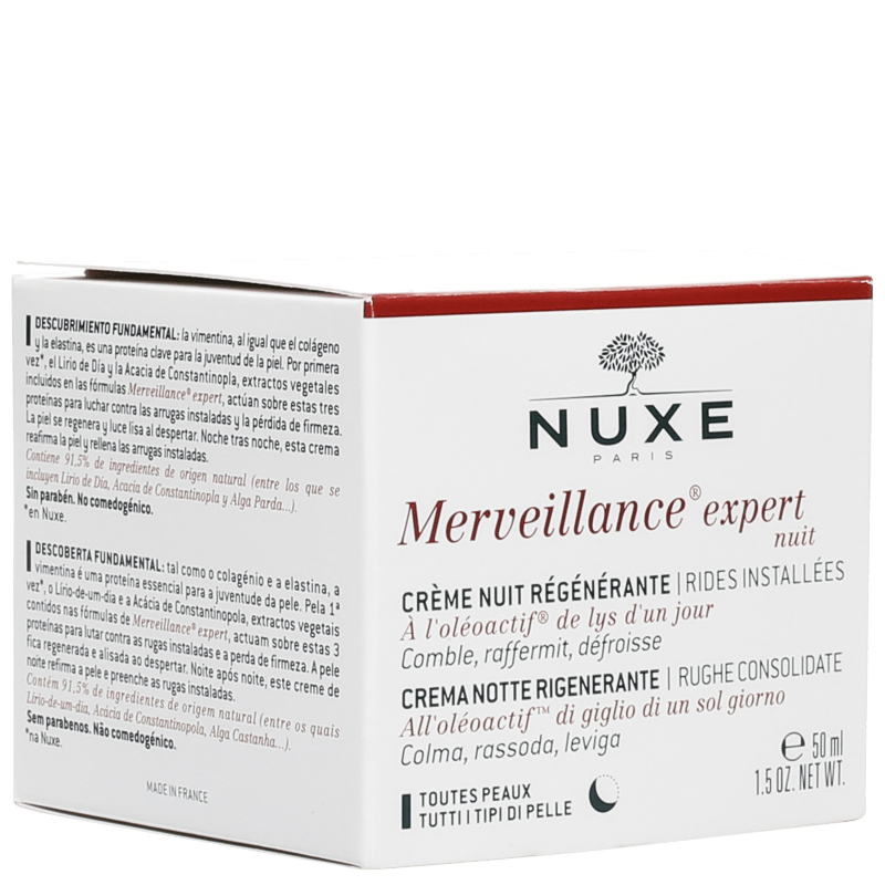 Nuxe Merveillance Expert Nuit Régénérante - Creme Anti-Idade Noturno 50ml