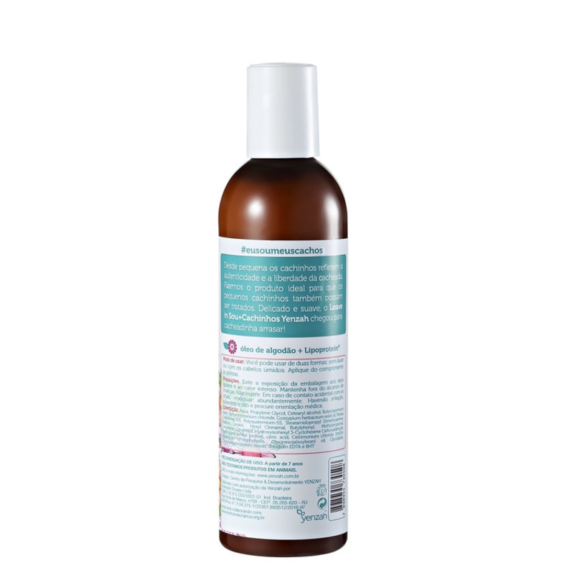 Yenzah Sou + Cachinhos - Leave-In Infantil 240ml