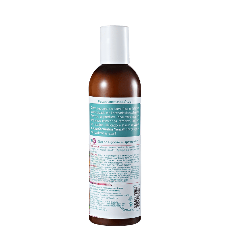 Yenzah Sou + Cachinhos - Leave-In Infantil 240ml