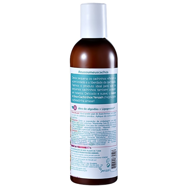 Yenzah Sou + Cachinhos - Leave-In Infantil 240ml