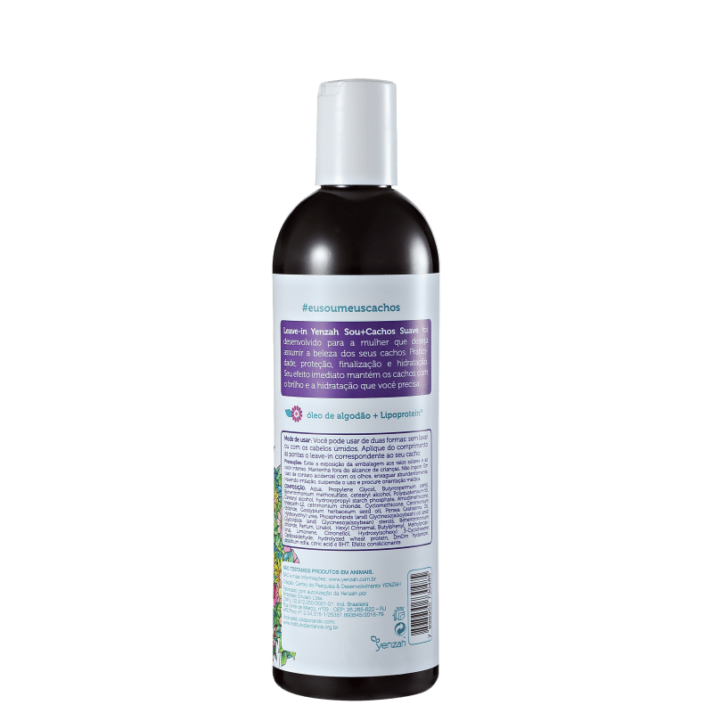 Yenzah Sou + Cachos Suave - Leave-In 365ml