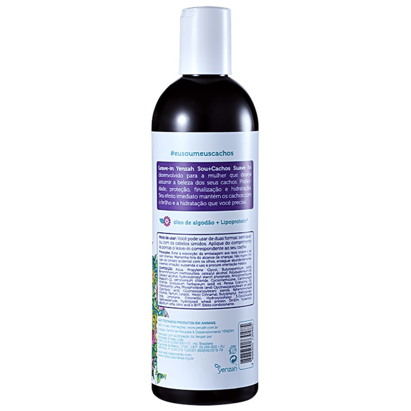 Yenzah Sou + Cachos Suave - Leave-In 365ml