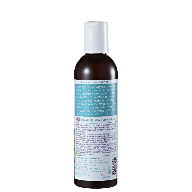 Yenzah Sou + Cachos - Shampoo Low Poo 240ml