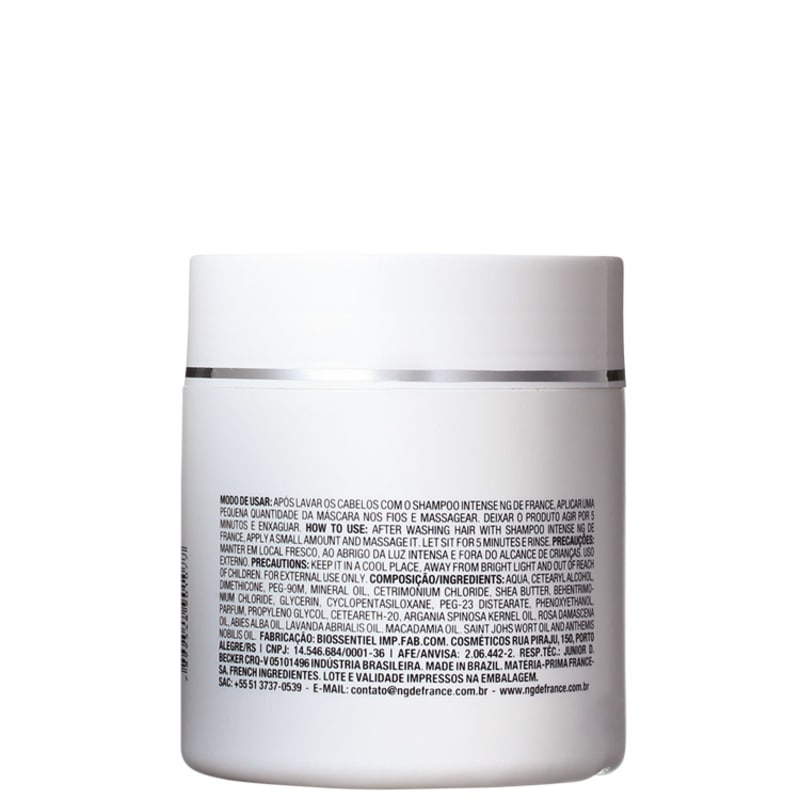 NG de France Intense Hidratação Intensa - Máscara de Tratamento 500g