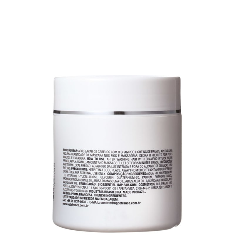 NG de France Light - Máscara de Tratamento 500g