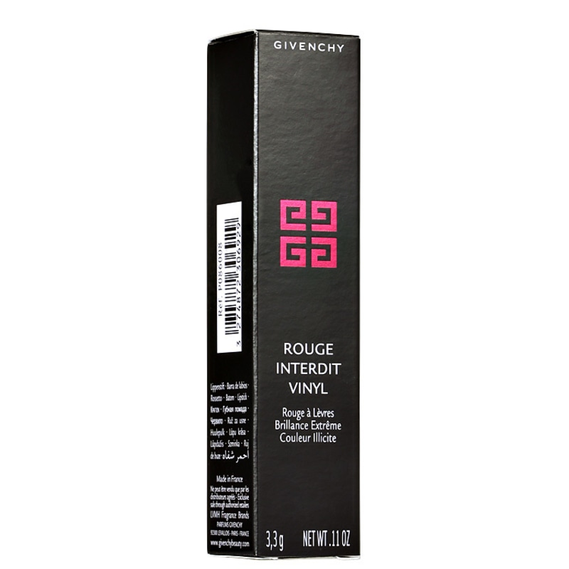Givenchy Rouge Interdit Vinyl N16 Noir Révélateur - Batom Espelhado 3,3g