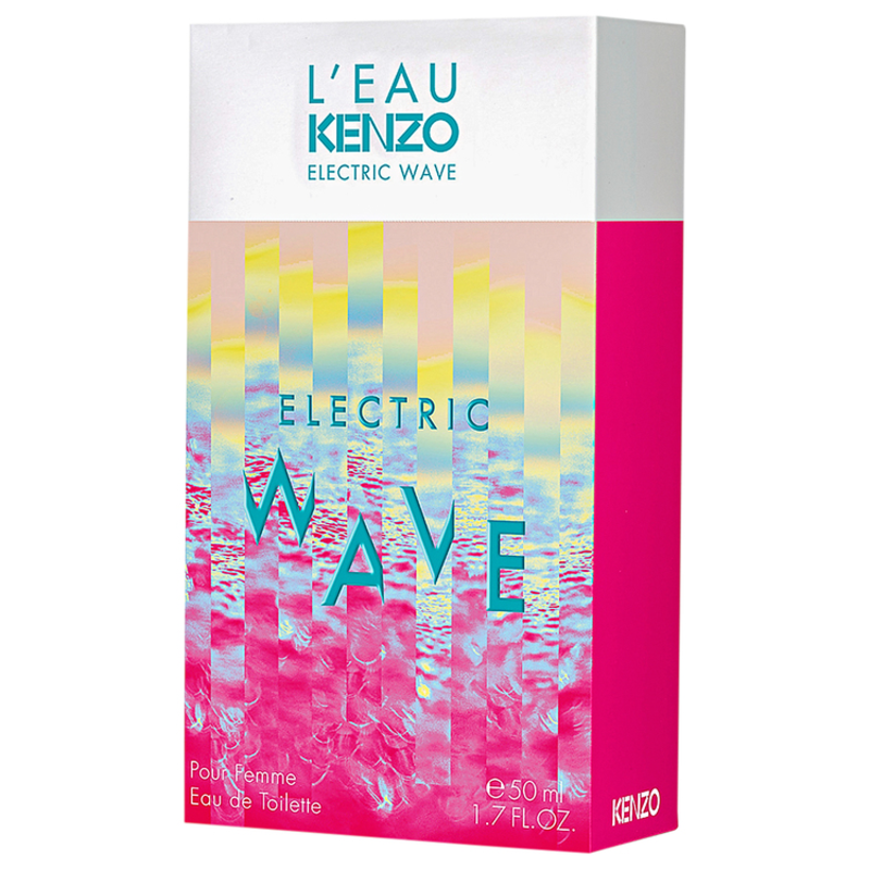 L'Eau Kenzo Electric Wave Pour Femme Kenzo Eau de Toilette - Perfume Feminino 50ml
