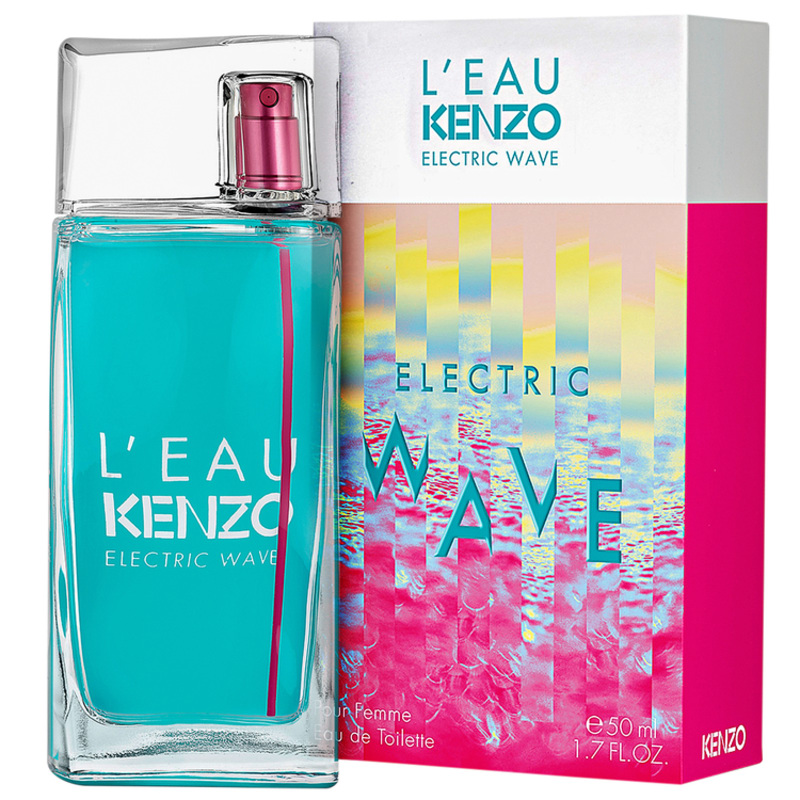 L'Eau Kenzo Electric Wave Pour Femme Kenzo Eau de Toilette - Perfume Feminino 50ml