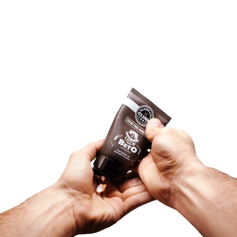 Barbearia Clube Beto Navalha n 02 - Creme de Barbear 120g