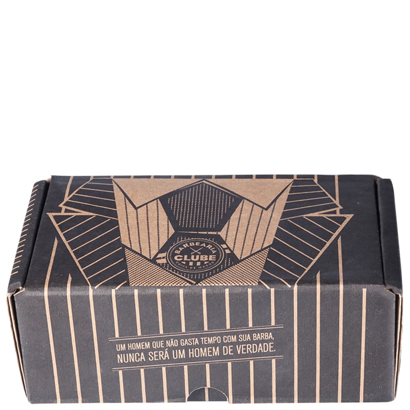 Kit Barba Barbearia Clube O Poderoso (3 produtos)