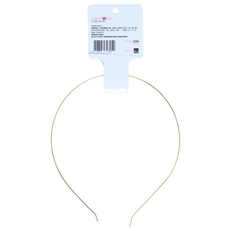 Océane Femme Complete My Look CML 116 Gold - Tiara de Cabelo