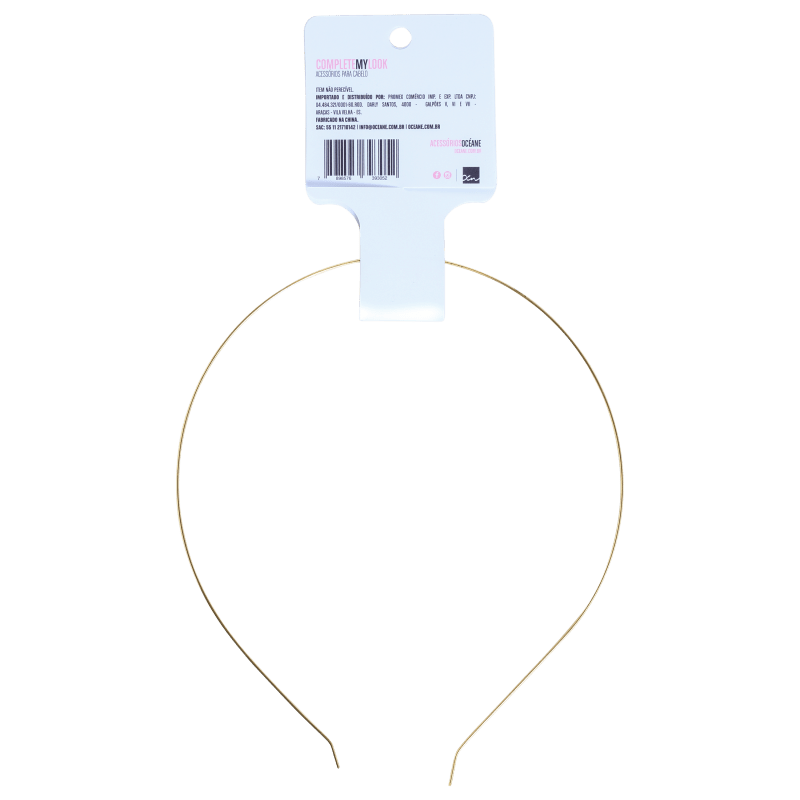 Océane Femme Complete My Look CML 116 Gold - Tiara de Cabelo
