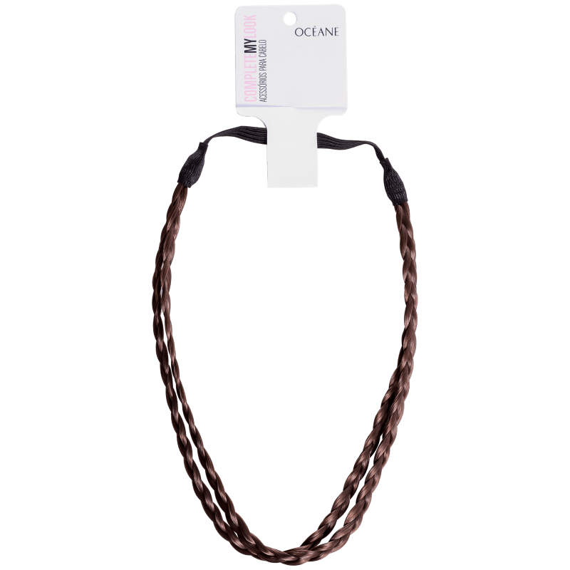 Océane Femme Complete My Look 123 Brown - Faixa de Cabelo Trançada