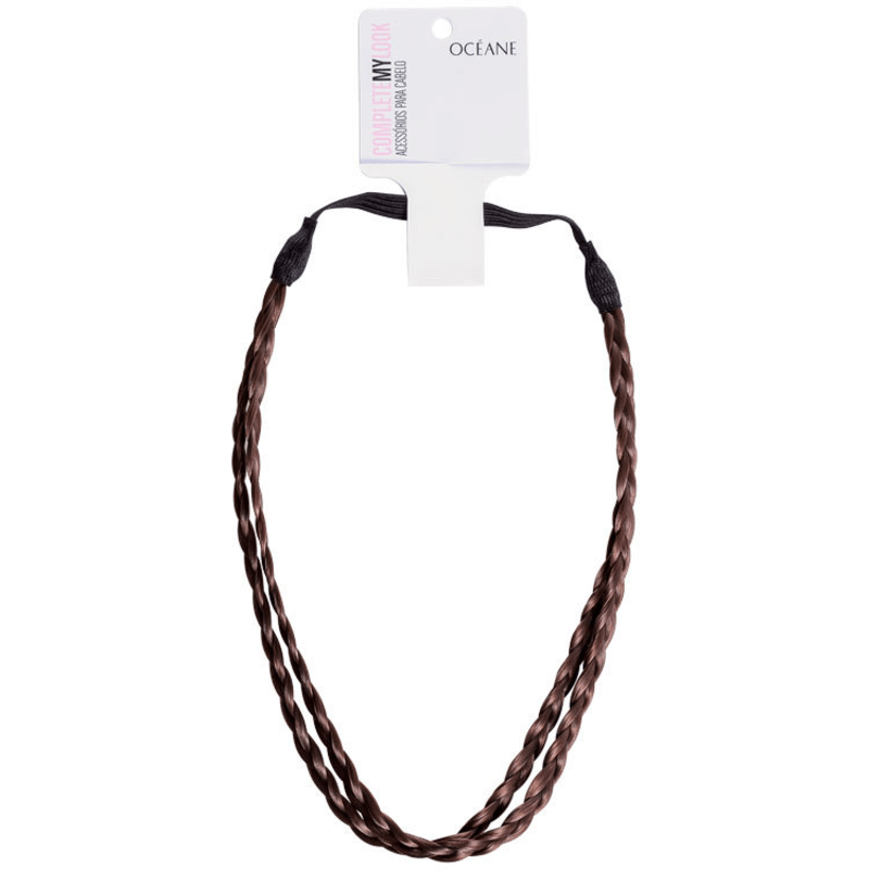 Océane Femme Complete My Look 123 Brown - Faixa de Cabelo Trançada