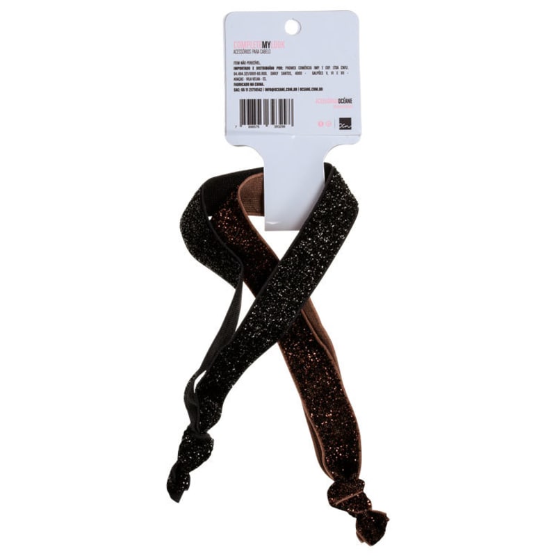 Océane Femme Complete My Look 130 Black Brown - Faixas para Cabelo