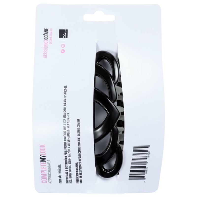 Océane Femme Complete My Look 158 Black - Prendedor de Cabelo