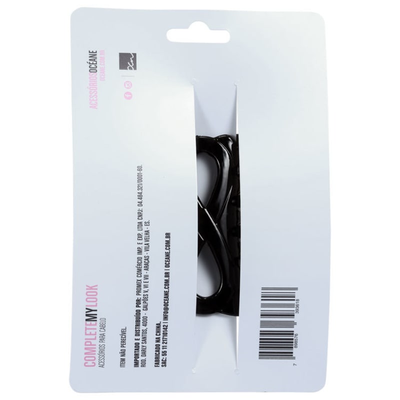 Océane Femme Complete My Look 157 Black - Prendedor de Cabelo
