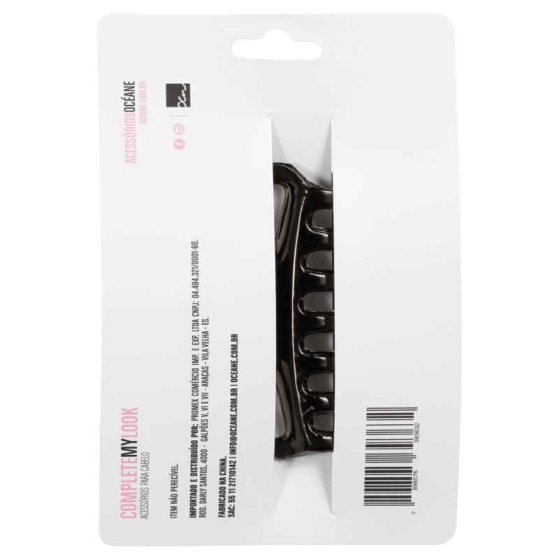 Océane Femme Complete My Look 159 Black - Prendedor de Cabelo