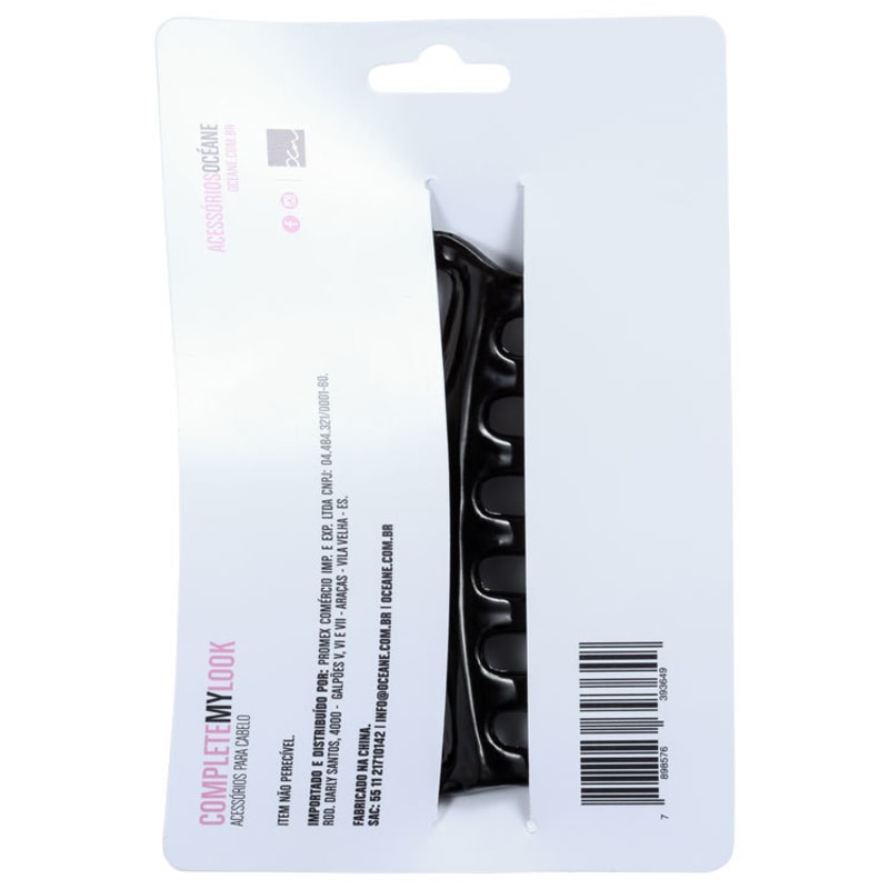 Océane Femme Complete My Look 160 Black - Prendedor de Cabelo
