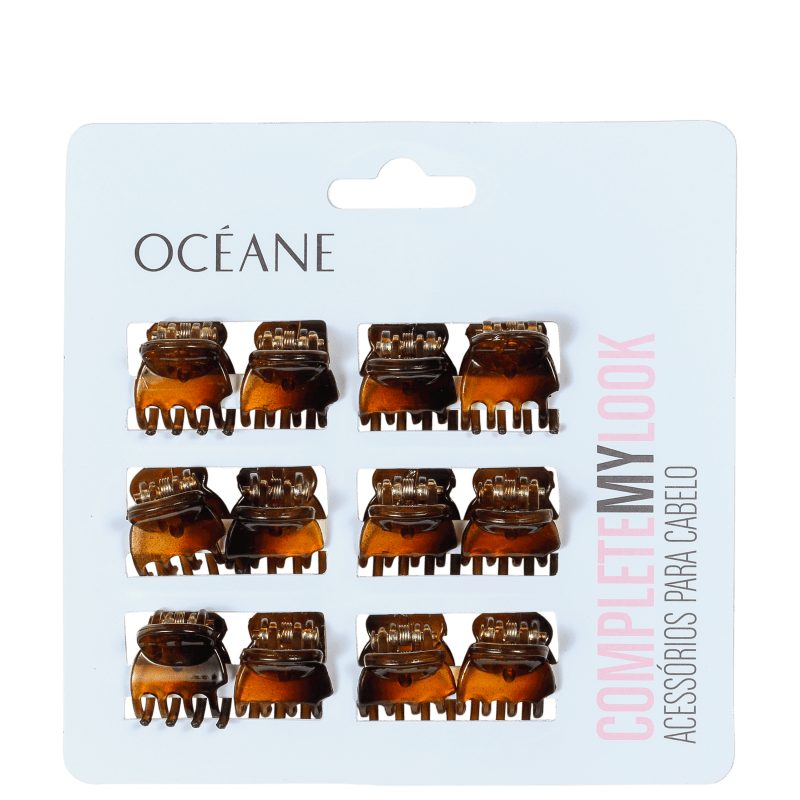 Océane Femme Complete My Look 147 Turtle Shell - Conjunto de Prendedores de Cabelo