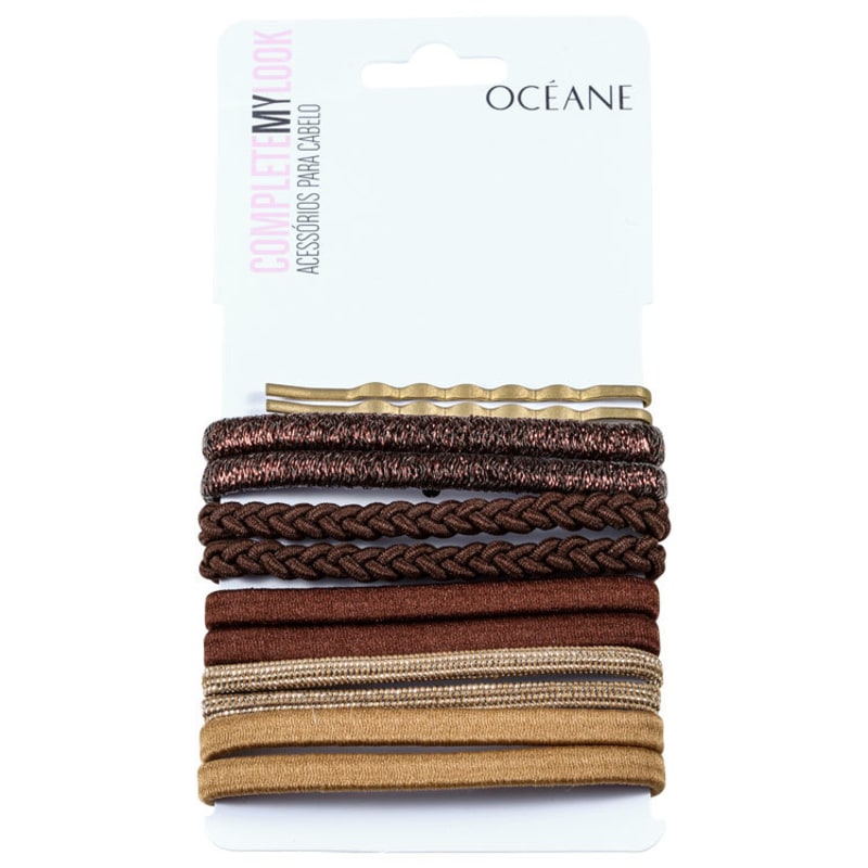 Océane Femme Complete My Look 132 Noir - Kit de Acessórios para Cabelo