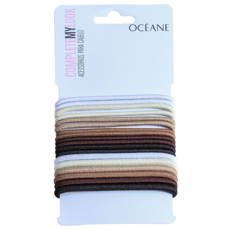 Océane Femme Complete My Look 133 Comb Brown - Elásticos para Cabelo